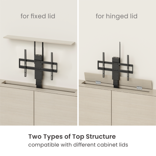 Pop-Up & Drop-Down Motorized TV Lift LP67-46M 1 Lift with 2 Ways of Installation from china(chinese)