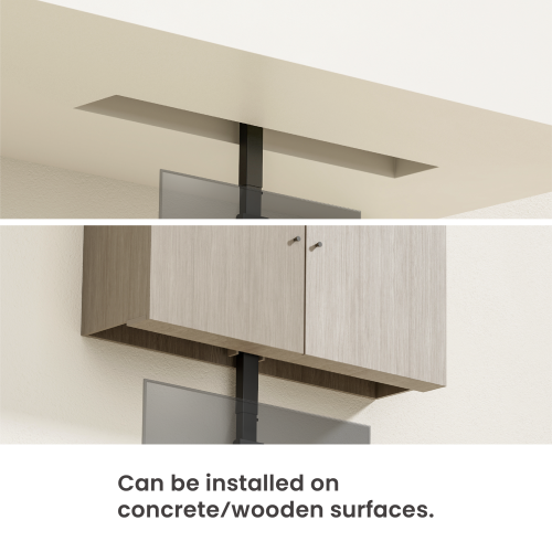 Pop-Up & Drop-Down Motorized TV Lift LP67-22M 1 Lift with 2 Ways of Installation from china(chinese)