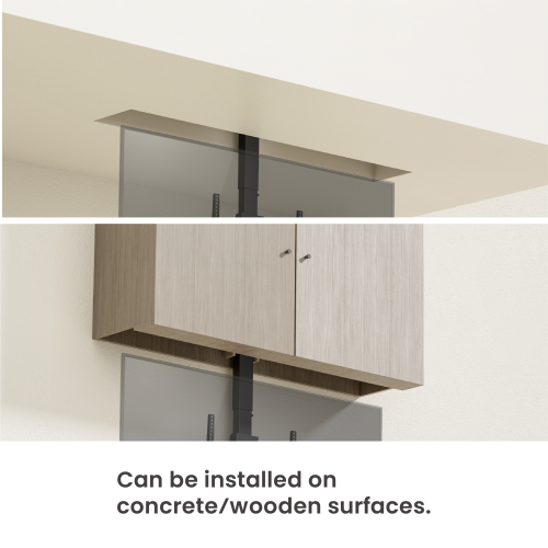 Pop-Up & Drop-Down Motorized TV Lift LP67-46M 1 Lift with 2 Ways of Installation from china(chinese)