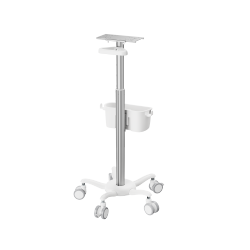 Height Adjustable Patient Monitor Cart