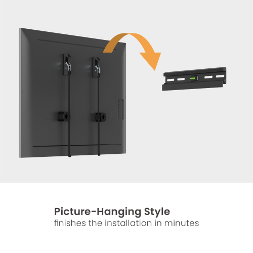 Cost-Effective No Stud TV Hanger Mount  LED-2044 Fits drywalls with no drilling required from china(chinese)