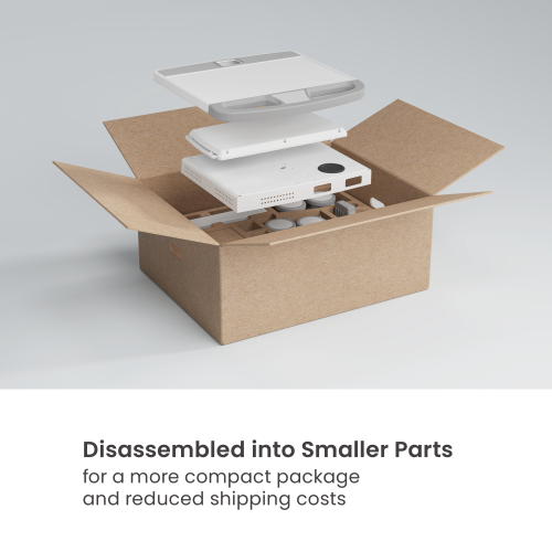 Compact Medical Cart with Monitor Arm MED08-1 Empowering caregivers with mobility and precision. from china(chinese)