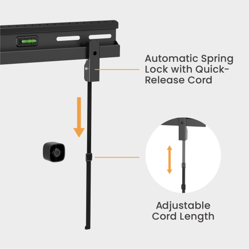 Cost-Effective No Stud TV Hanger Mount  LED-2044 Fits drywalls with no drilling required from china(chinese)