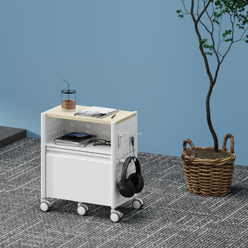 Standard Mobile Storage Cabinet with Pegboard MCT02-04 Storage that moves with you. from china(chinese)