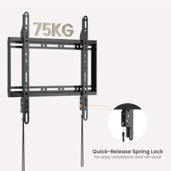 Value-Packed Slim Fixed TV Wall Mount