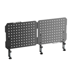 Clamp-On Dual Pegboard Set with LED Lighting