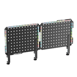 Clamp-On Dual Pegboard Set with LED Lighting