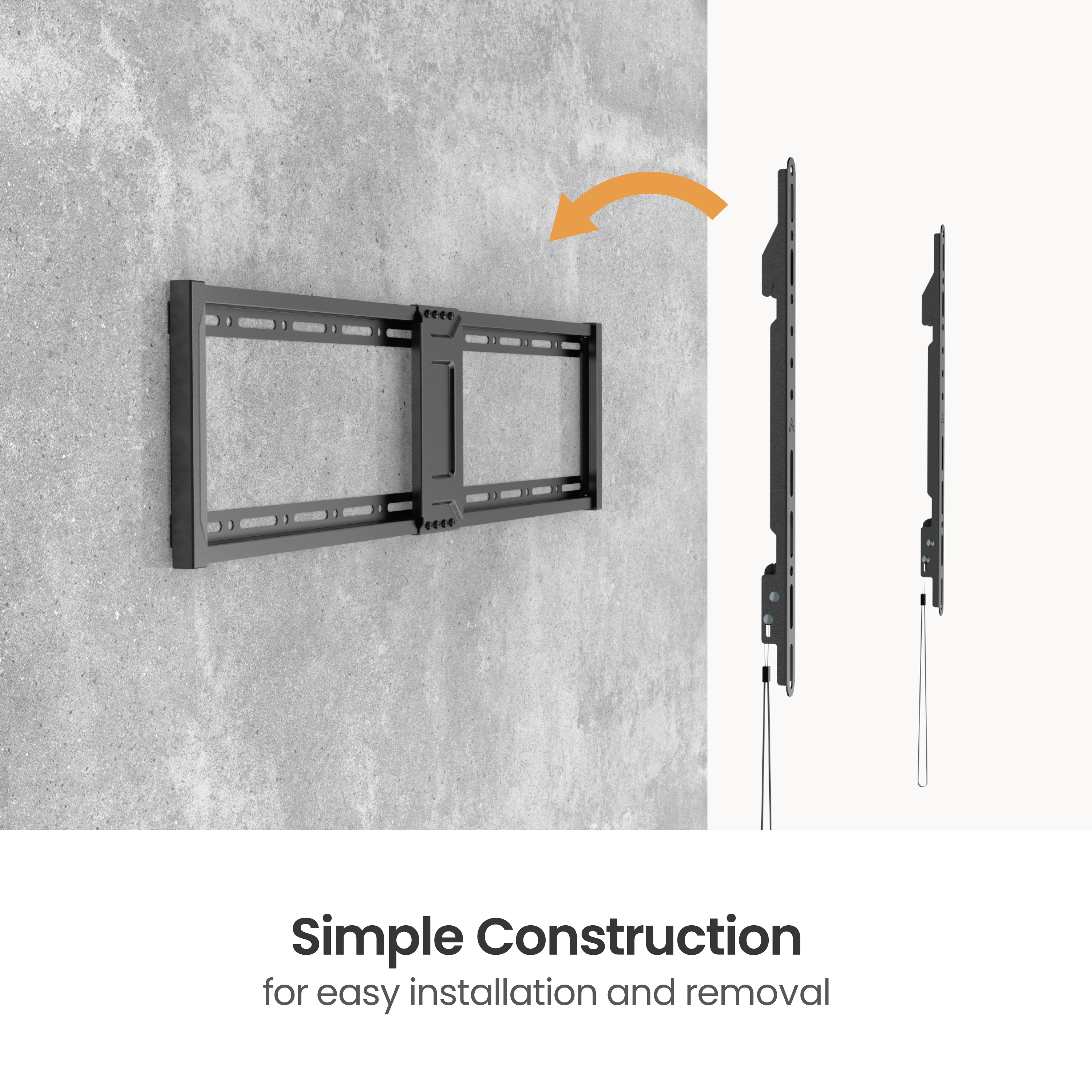 Value-Packed Slim Fixed TV Wall Mount Supplier and Manufacturer- LUMI