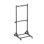 Mobile Freestanding Vertical Bike Rack for 3 Bikes