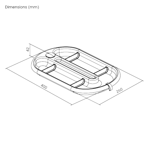 On-Desk Felt Storage Tray DA18-2 Effortless Organization, Elevated Style from china(chinese)