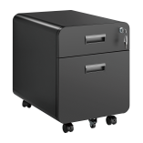 2-Drawer Locking Mobile File Cabinet