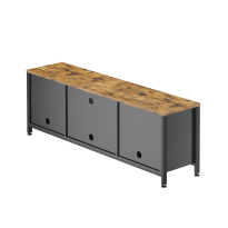  Media Console with Leveling Feet (Large)