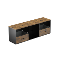 Media Console with Anti-Slip Pads & Drawers (Standard)