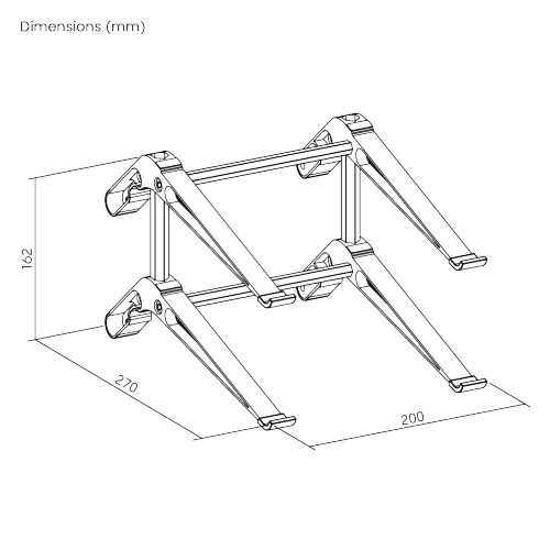Multiuse Laptop and Keyboard Stand LPS03-30  from china(chinese)
