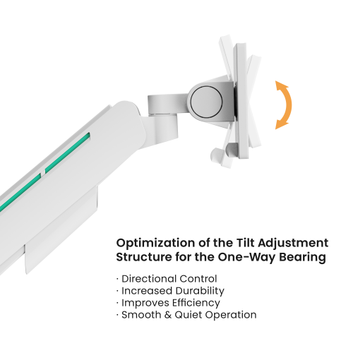 Heavy-Duty Pole-Mounted Gaming Dual Monitor Arm with USB-A and USB-C Ports LDT85-C024UCP For most 17"-49" Monitors from china(chinese)