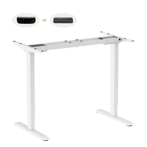 Practical 2-Stage Dual-Motor Sit-Stand Desk (Standard) M06-22RE Powerful, stable & durable from china(chinese)