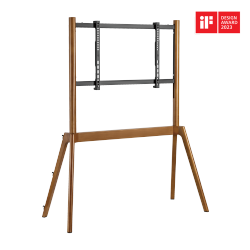 Solid Wood Four-Legged TV Floor Stand