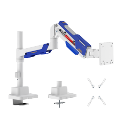 Armada Heavy-Duty Pole-Mounted Gas Spring Monitor Arm