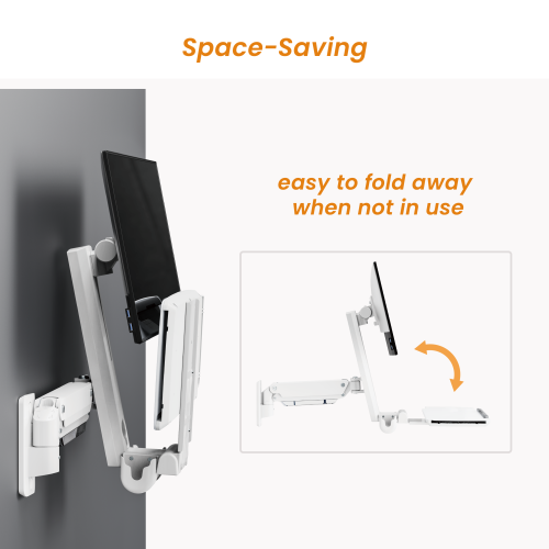 Heavy-Duty Medical  Wall-Mounted Workstation MED10-1  from china(chinese)
