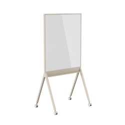 Mobile Double-Sided Magnetic Whiteboard