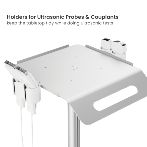 Ultrasonic Medical Cart MED09-3 Upgrades patient care serviceability by accomodating medical machines. from china(chinese)