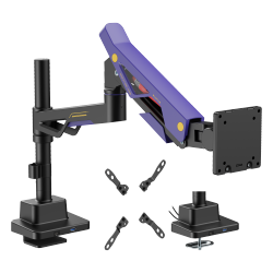 Atlas Neo Gaming Pole-Mounted Monitor Arm with USB-A & USB-C Ports