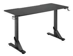 Large  Heavy-Duty Gaming Desk with RGB Lighting