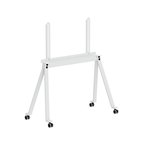 ScandiLine Mobile TV Floor Stand (For 49"-75" TVs) FS59-46F-01W Simplicity and functionality on the go. from china(chinese)
