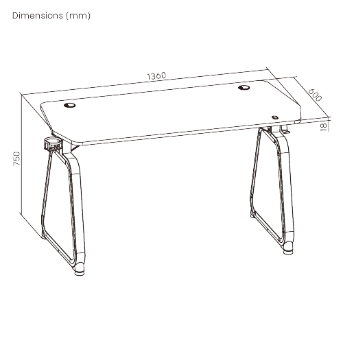 Large Infinity Gaming Desk with Regular Mirrors GMD12-2D Create a tunnel that mixes reality and fantasy from china(chinese)