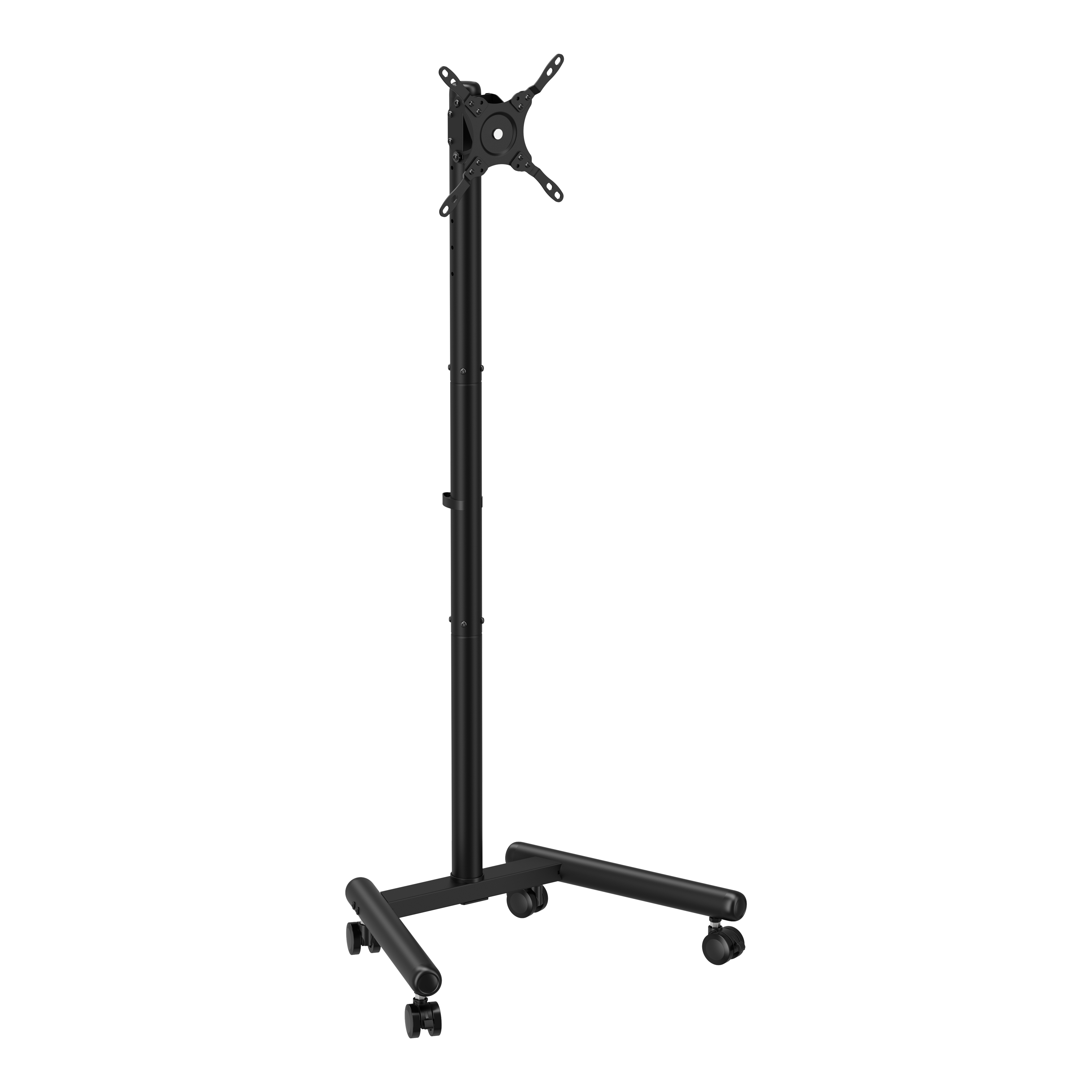 Economy Compact Height Adjustable TV Cart Supplier and