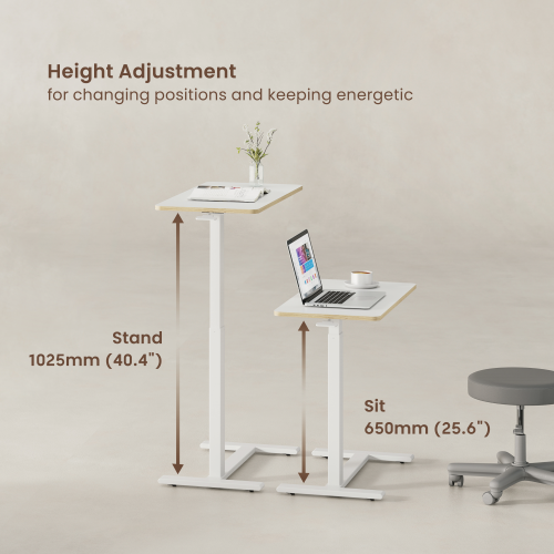 Mobile Height Adjustable Side Table FMT02-08 Dynamic design for every setting. from china(chinese)