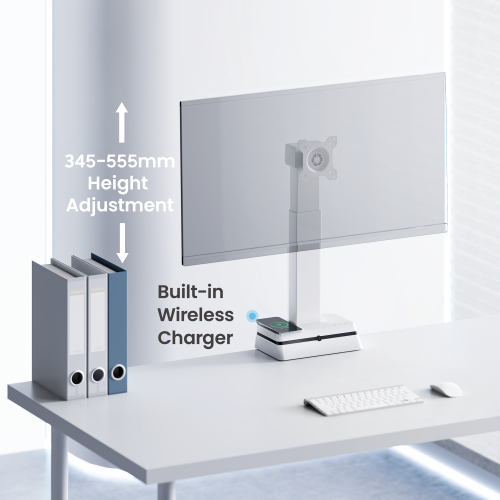 SmartView Electric Single-Screen Monitor Stand LDT83-C01W  from china(chinese)