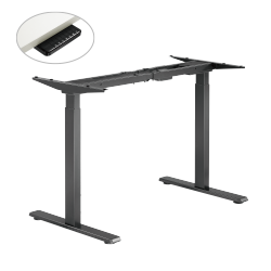 Contemporary 2-Stage Dual-Motor Sit-Stand Desk (Standard)