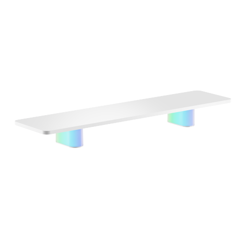 NeoGlow Gaming Monitor Riser - Large Size/ Melamine Decorative Laminate Surface STB37-04  from china(chinese)