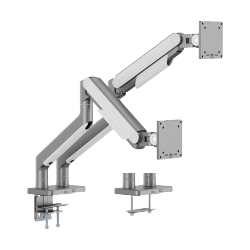 Economical Heavy-Duty Gas Spring Dual Monitor Arm