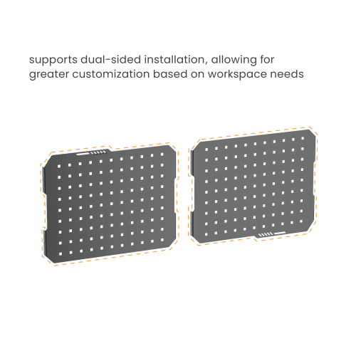 Wall-Mounted Pegboard with LED Lighting PB-013-WL  from china(chinese)