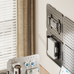 Wall-Mounted Dual Pegboard Set