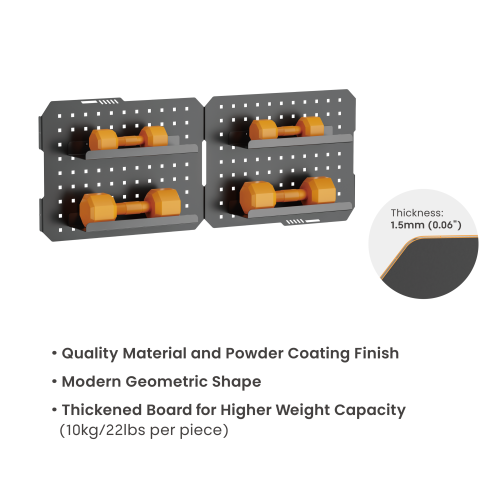 Wall-Mounted Dual Pegboard Set PB-014-W  from china(chinese)