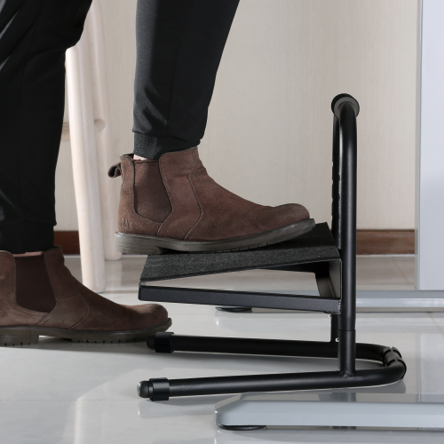 ハンドル付き高さ調節可能なスチールフットレスト FR-03 調整可能なヘビーデューティー構造 from china(chinese)