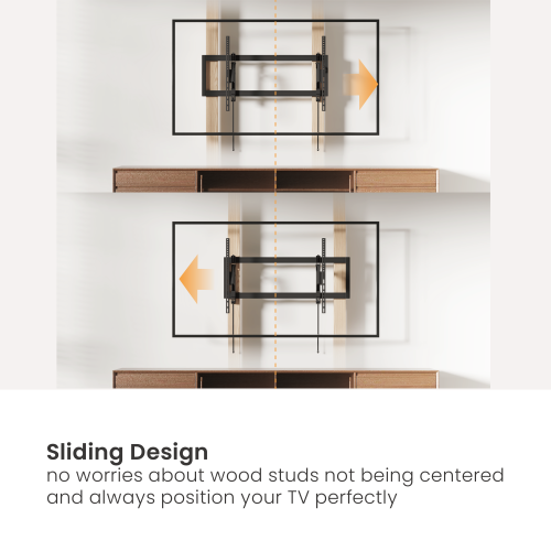 Heavy-Duty Extend-Out Tilt TV Wall Mount (for 55"-105" TVs) LP80-610T Strong construction combines outstanding user experience from china(chinese)
