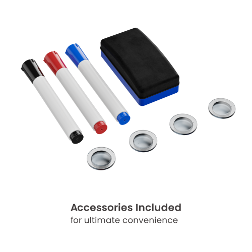 Mobile Double-Sided Magnetic Whiteboard WB18-01 Designed for agile workspace from china(chinese)