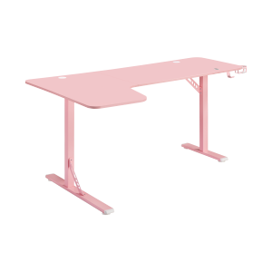 L-Shaped Gaming Desks with RGB Lighting