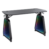  Infinity Gaming Desk with Regular Mirrors