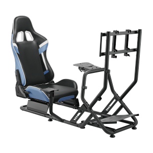 Racing Simulator Cockpit with Monitor Mount