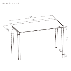 Signature Gaming Desk with RGB Lighting