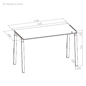 Signature Gaming Desk with RGB Lighting