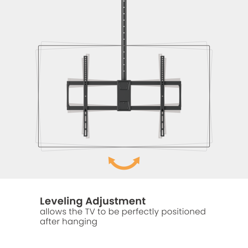 Single-Pole Cost-Effective Heavy-Duty Ceiling Mount for Large TVs PLB-CE1568L Maximum Distance from TV to Wall: 1090~1690mm (42.9"~66.5") from china(chinese)