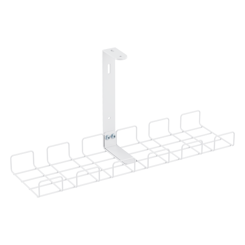 Compact Screw-Mounted Under-Desk Cable Management Tray CC11-14-1S  from china(chinese)