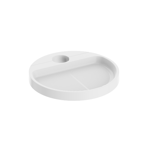 Pole-Mounted Storage Tray FS58-A02 for 48mm Diameter Poles from china(chinese)