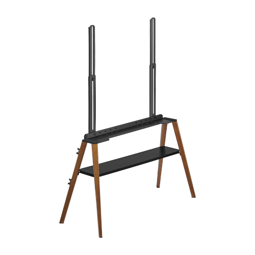 Danish Style TV Floor Stand with storage shelf FS36-46F-02  from china(chinese)